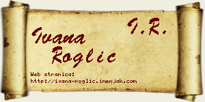 Ivana Roglić vizit kartica
